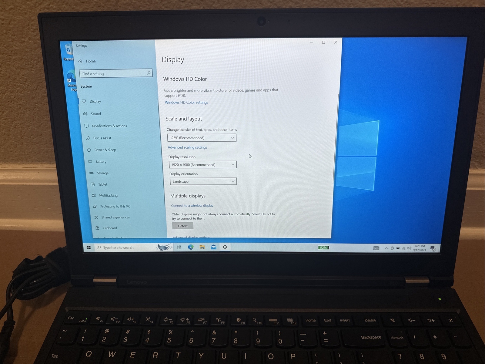 Lenovo ThinkPad P50-32GB RAM-2x256-SSD-Nvidia M1000M Core i7 6820h+USB-C Dock - Picture 6 of 14