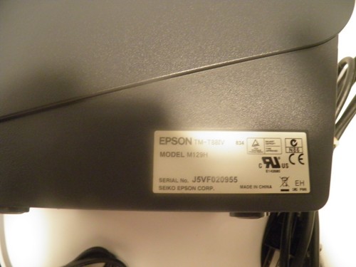 Epson TM-T88IV M129H Thermal POS Receipt Printer Parallel with power supply - Picture 5 of 5