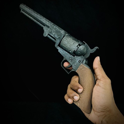 Custom 3D Printed Colt 1851 Navy (Ornamental) Replica Prop 1:1 (Painted) - Picture 8 of 10