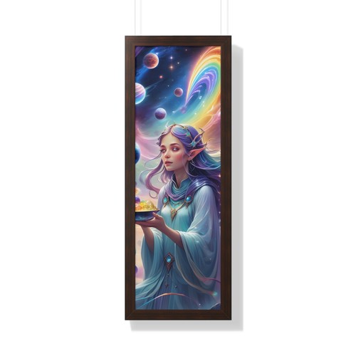 Póster vertical enmarcado "Surreal Goddess Odyssey"©️ por CLEArT (ConnieLynnArt) - Imagen 8 de 10