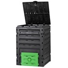 Composting Bin Easy Assembly & 80 Vents Fast Creation of Fertile Soil 120 Gals