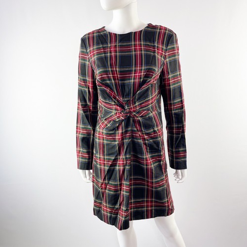 Maje Minikleid Größe 4 RIPPER Schottenkaro Langarm Urlaub Preppy Academia - Bild 1 von 11