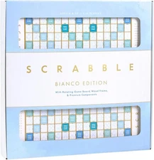 SOLD OUT WS Game Company SCRABBLE Bianco Edition Deluxe