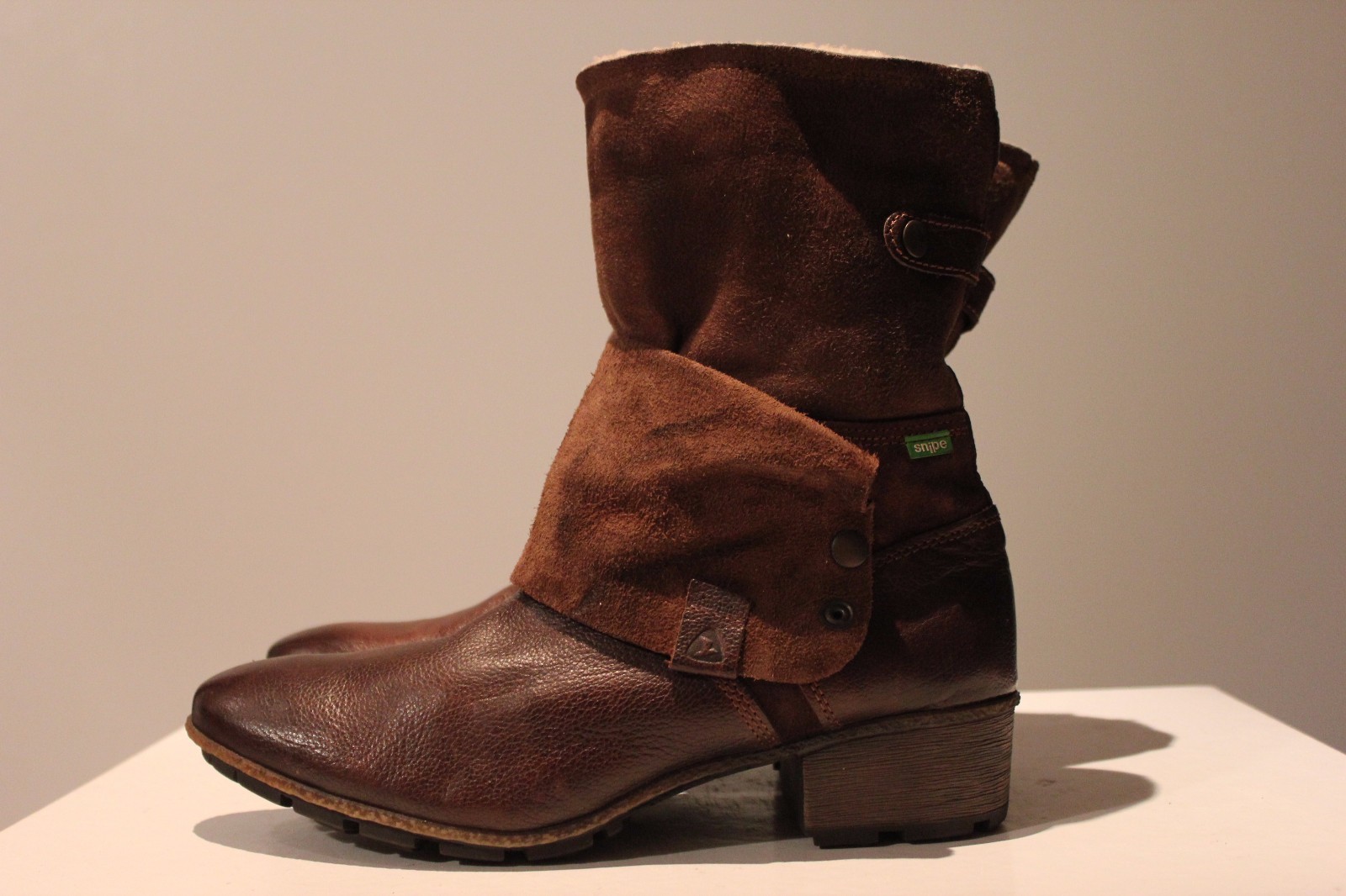 SNIPE Traum mit Zustand Top 42, Gr. Fell, Stiefel Echtleder+ SNIPE Traum mit Zustand Top 42, Gr. Fell, Stiefel Echtleder+