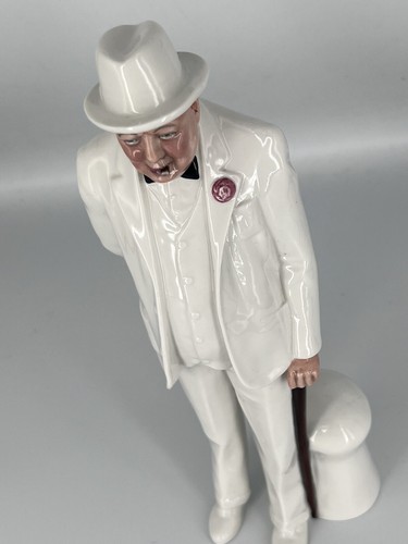 ROYAL DOULTON Sir Winston Churchill HN3057 AUSGESTELLT 1984 Top - Bild 6 von 24