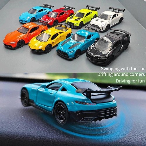 Drift Car Dashboard Toy Model Swing Ornament Cool Auto Interior Decor - Picture 10 of 26