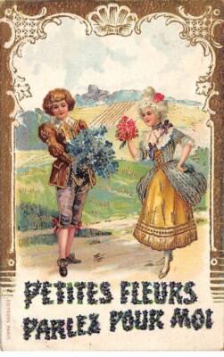 Fantasy - No. 87218 - Little Flowers Speak for Me - Young Man Offering