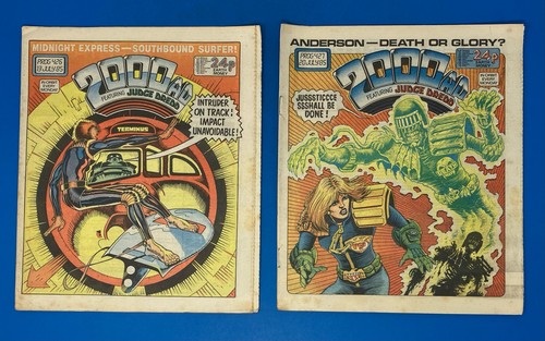 Lot of 20 2000 AD Magazines Prog 408-427 COMPLETE! Judge Dredd 09/03/85-20/07/85 - Picture 11 of 23