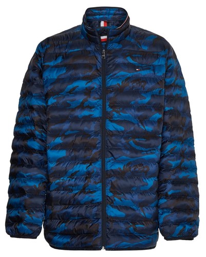 Tommy Hilfiger Puffer Jacket Mens 3XL Packable Quilted Winter Coat Insulated