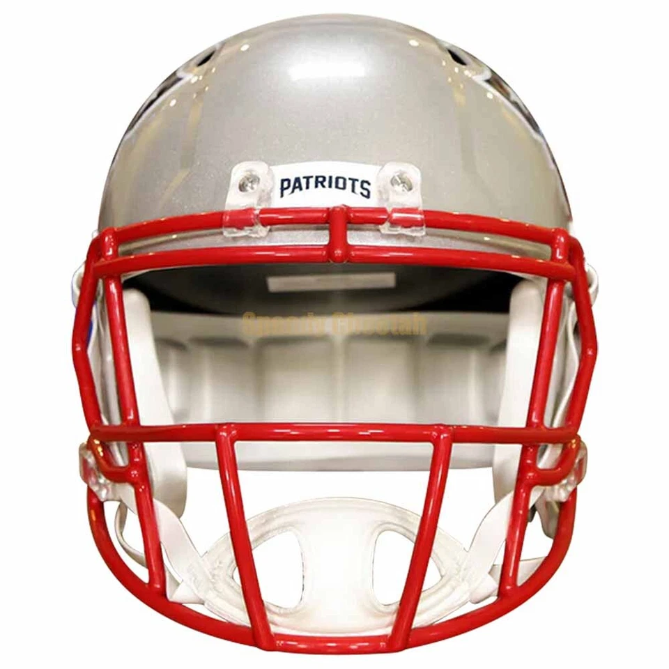 Casco de fútbol americano réplica tamaño completo New England Patriots Riddell Speed Foto 2 de 4