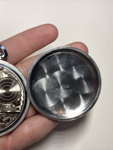 Orologio da tasca uomo WALTHAM per SHREVE CRUMPH & LOW Co. Boston USA - Foto 4 di 6