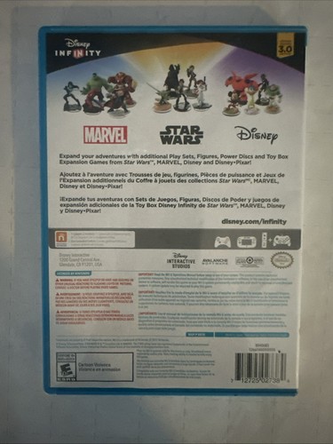Disney Infinity Nintendo WiiU Game 3.0 Edition E10+-Everyone - Picture 2 of 3