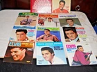 Vintage 1970's Lot of 10 Elvis Presley Collectors Series 45 Vinyl Records