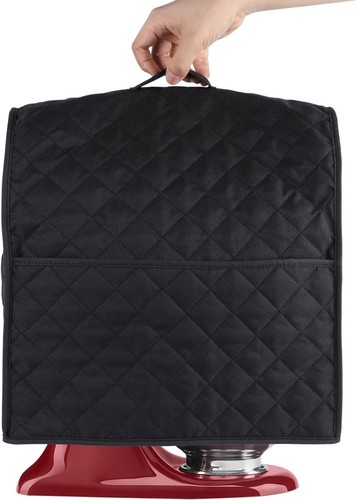 Standmixer Abdeckung kompatibel mit Kitchenaid für Schüsselheber 5-8 Quart, schwarz  - Bild 1 von 6