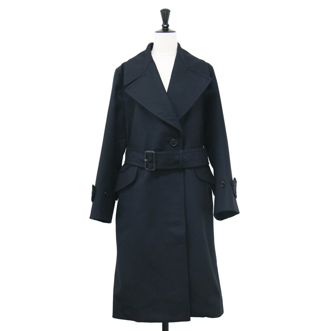 極美品 MARGARET HOWELL WOOL SERGE JACKET Boxy Blazer Dry