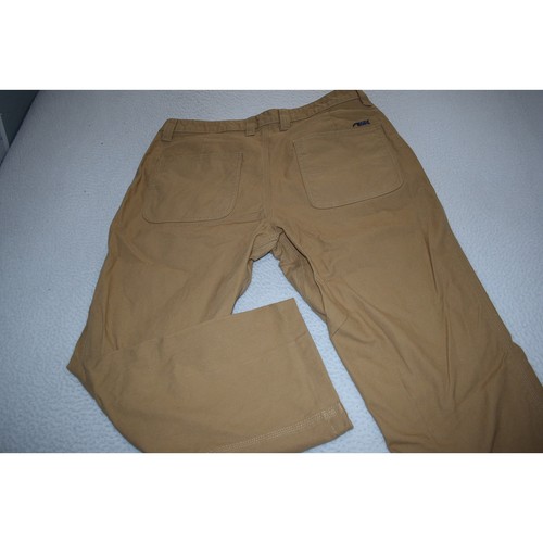 Mountain Khakis Jeans Mens Size 38 x 28 Straight Fit Cotton Thick Rugged Tan - Picture 8 of 8