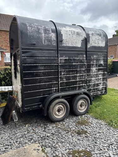 Vintage Rice Horse Box Trailer Ideal for Conversion