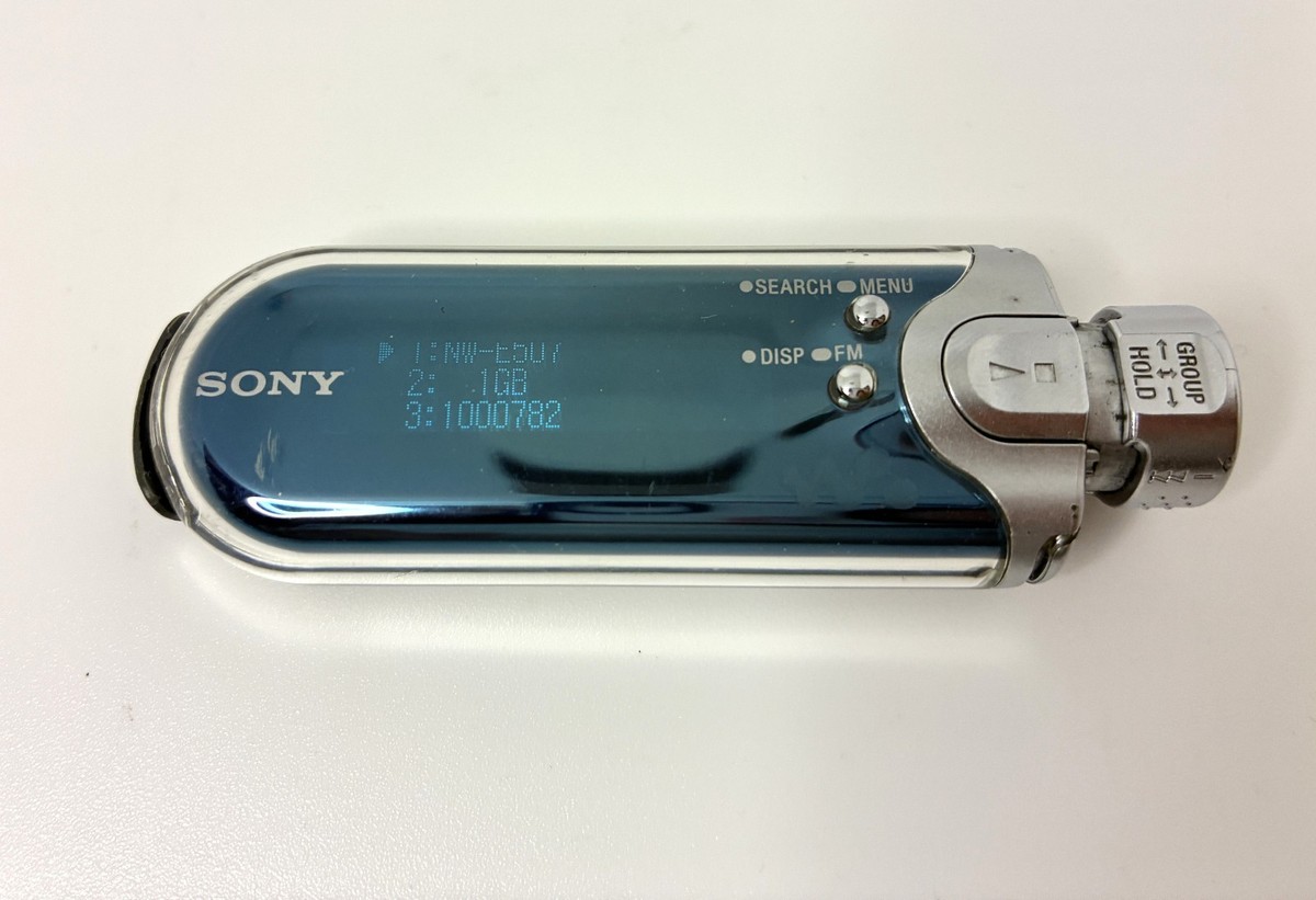 SONY NW-E507 1G（ブルー） SONY NW-E507 Walkman Portable Audio Player MP3 1GB Blue