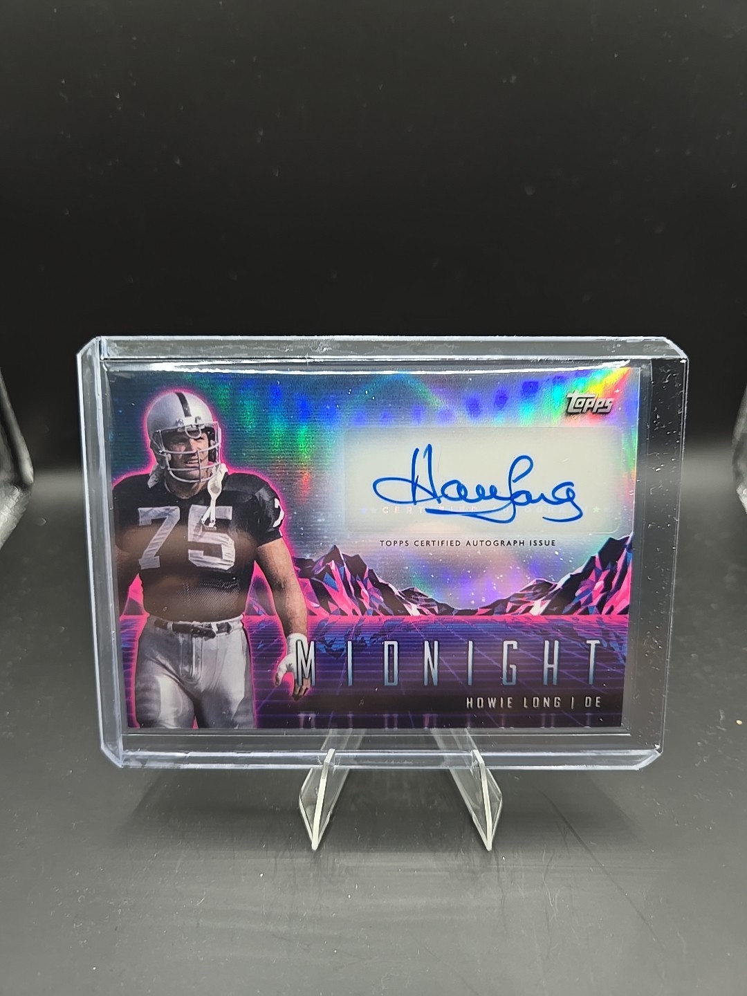 2024 Topps Midnight - Horizon Signatures Howie Long #HZS-HL (AU)