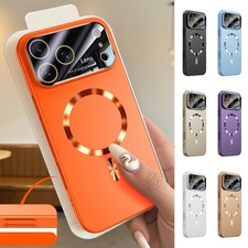 Shockproof Magnetic Case Built-in Lens Protector For iPhone 17 Pro Max 16 15 14