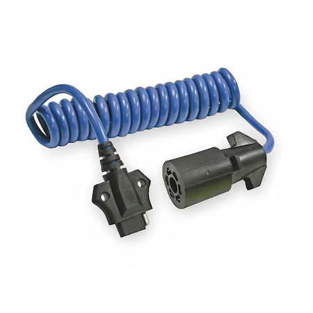 Reese 74686 Coiled Adapter,7-Way Blade To 4-Flat - Bild 1 von 1