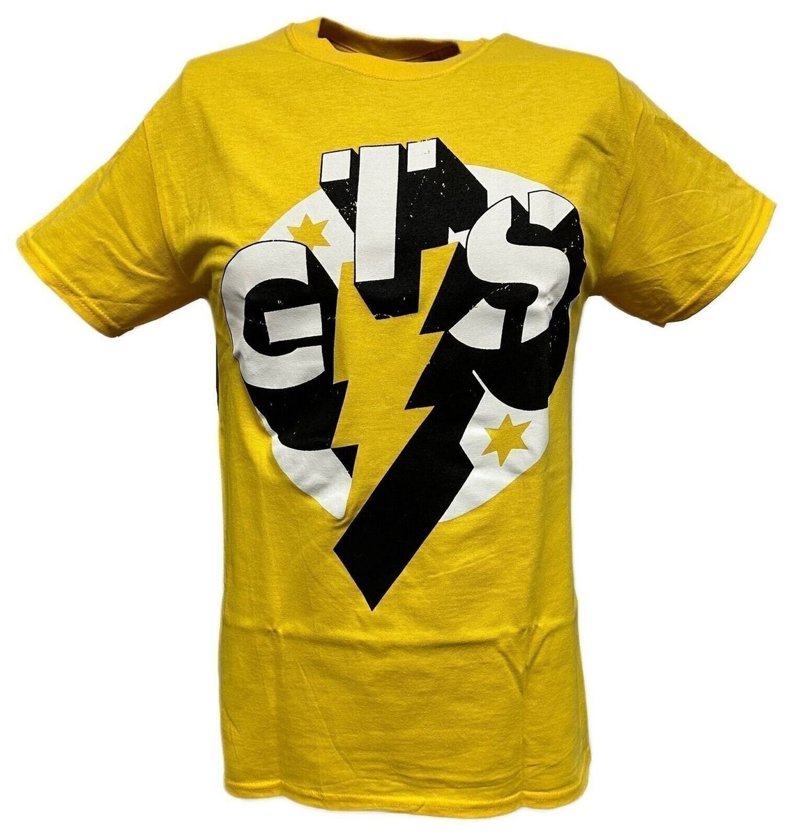 ミュージシャン Layered T-shirt \"little punk\" [Yellow] L CM Punk GTS Go To Sleep Yellow Short Sleeve Mens T-shirt | eBay