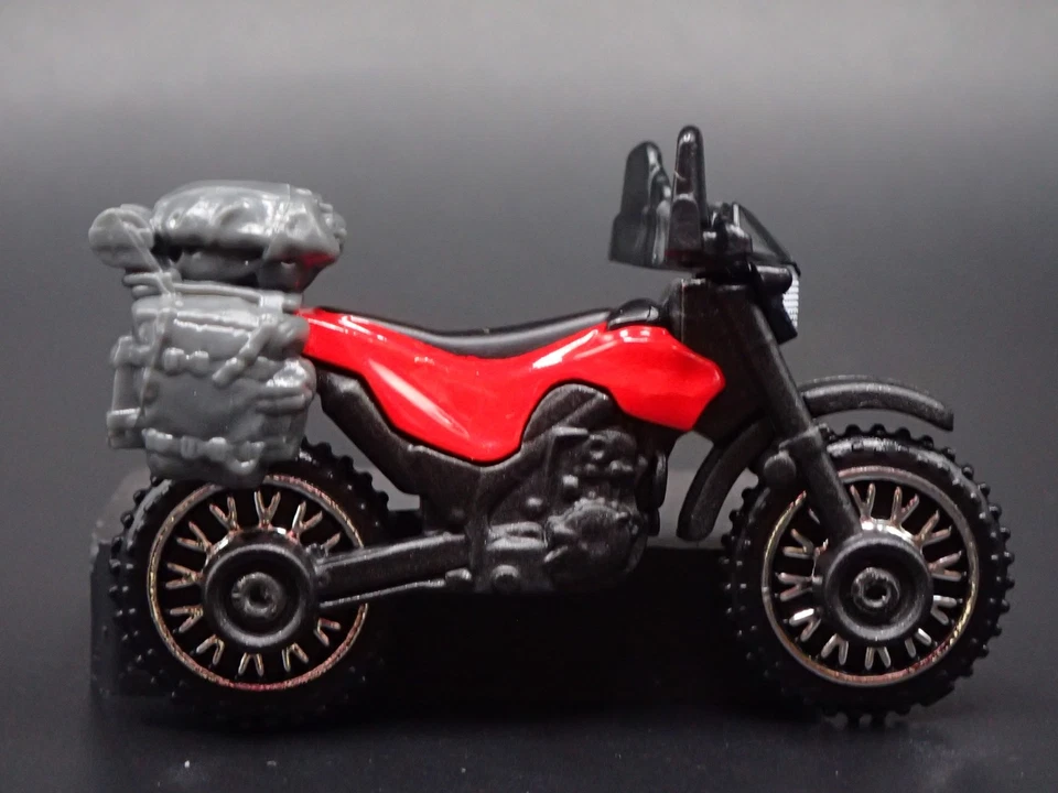 Velocità Attaccante Dirt Bike Moto 1:64 Diorama Scala Pressofuso Motocicletta - Immagine 3 di 4