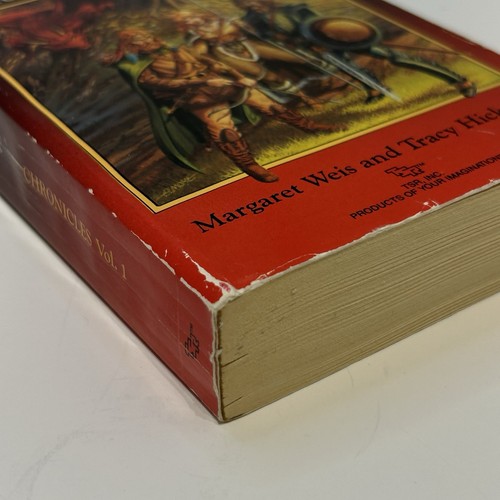 Dragonlance Dragons of Autumn Twilight 1st Print 1984 Weis Hickman Book - Picture 14 of 19