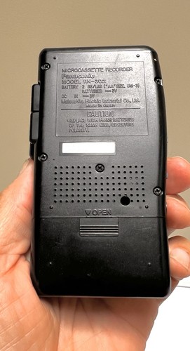 Panasonic RN-302 Black VAS Handheld Microcassette Voice Recorder Tested - Video - Picture 4 of 11