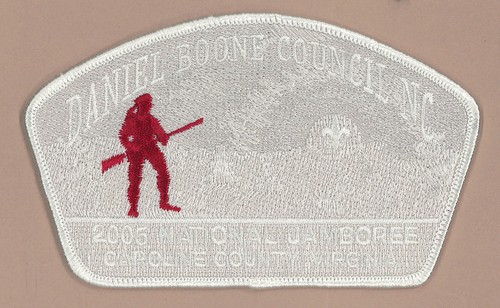 USA BOY SCOUTS OF AMERICA - 2005 National Jamboree DANIEL BONNE COUNCIL JSP PATC