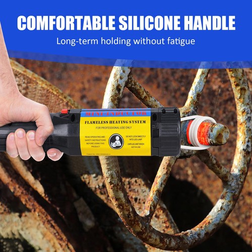 1800W Magnetic Induction Heater Kit Tool For Automotive Flameless Heat+12 Coils- - Foto 10 di 14