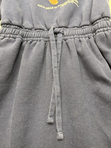 Polo Ralph Lauren Navy Sweatshirt Polo Bear Dress Size Girls Small (7) - Picture 6 of 10