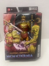 Masters of the Universe New Eternia King Randor Masterverse MIB. Free Shipping!!