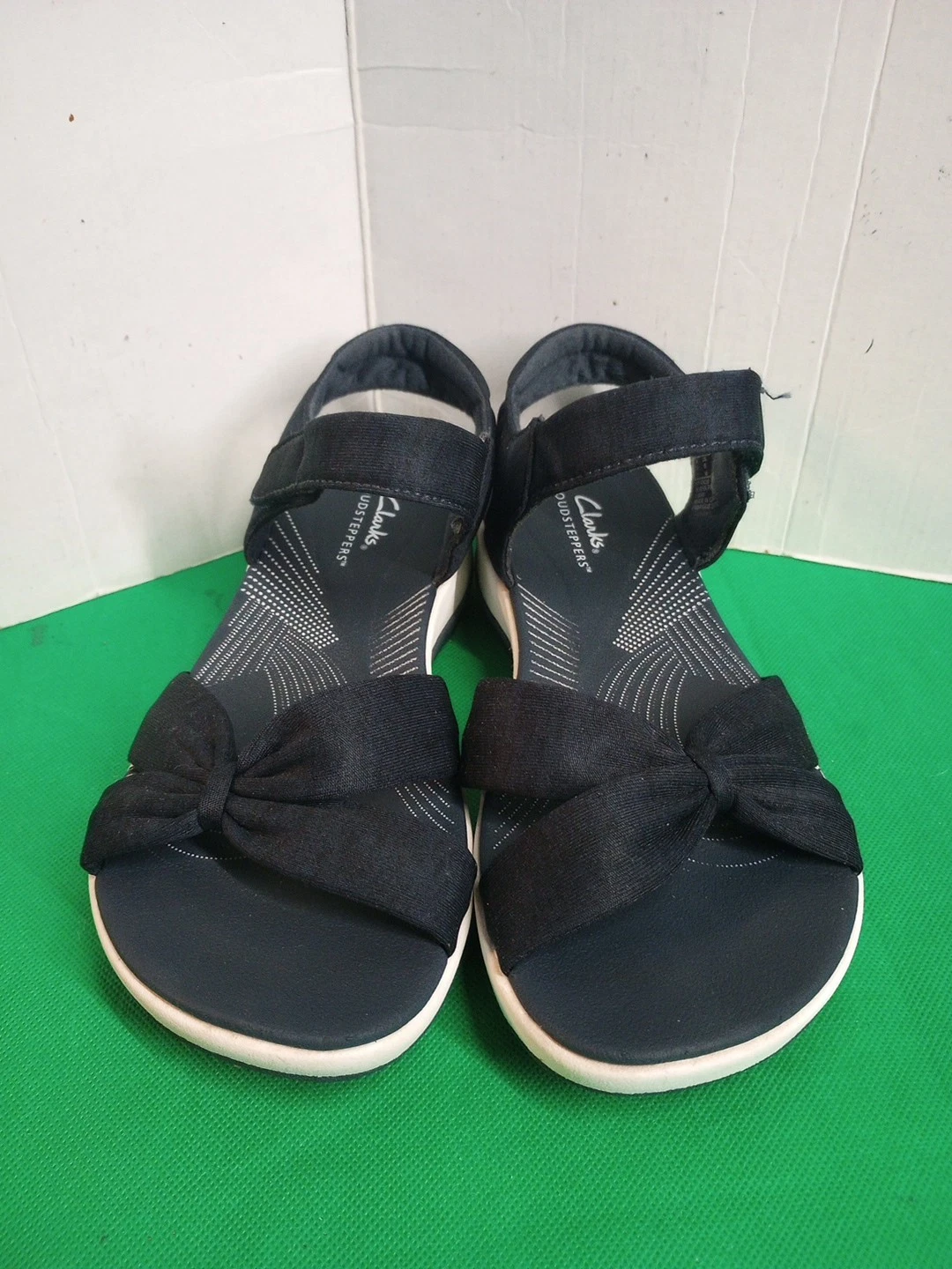 Clarks Cloudsteppers sandalo donna blu con cinturino taglia 6M