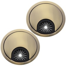 Desk Grommet, 2 Pack Desk Grommets for Wire Organizer Cable Cord Hole Cover C...