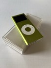 Apple iPod nano 4gb Green A1199 Working With Case & Cord Bundle