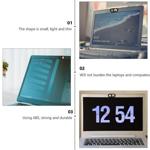 3 Pcs Camera Cover Laptop Webcam Accessories Baby Computer Protector Slide - 第 3/12 張圖片