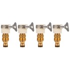  2 Pack Gartenschlauch-Schnellverbinder Tippen Sie Auf Den Adapter