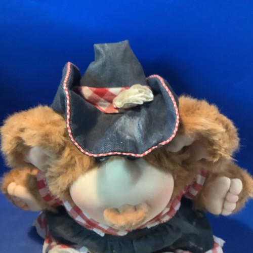 Vintage Furskin Ceceila Bear  Cowgirl Plush 15" By Xaviet Roberts - Picture 6 of 8