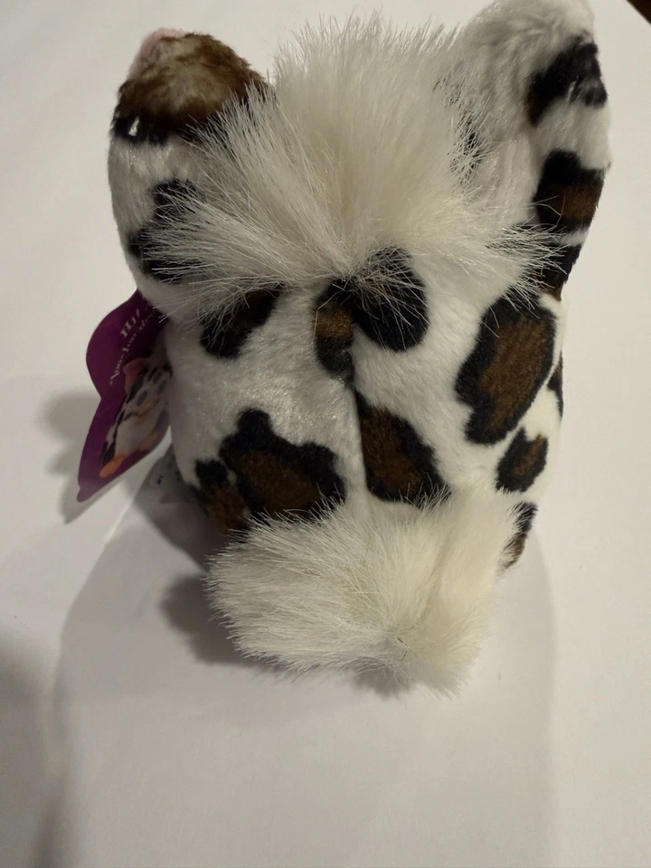 1999 Furby Buddies Joke Please saco de feijão de pelúcia com etiquetas - Imagem 4 de 4