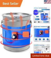 Versatile Blue 5 Gallon Drum Heater - 120V with 800W Power for Optimal Heating