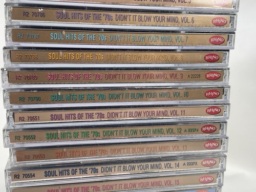 Complete Set 20 CD lot Rhino Soul Hits Of The 70s Didn’t It Blow Your Mind, EXC - Picture 3 of 16