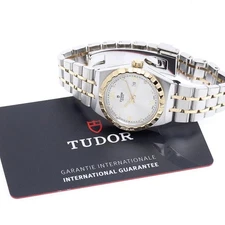 TUDOR ROYAL M28303-0002 28mm SS/YG Silver Dial Automatic Date #C129