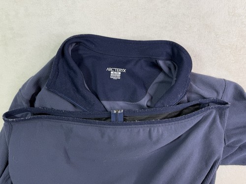 Arc’teryx Blue Polartec Full Zip Fleece Jacket Hiking Outdoors Mens XL - Picture 14 of 20