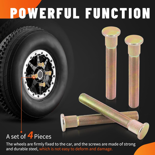 Radbolzen Satz vorne für Polaris RZR 800 3/8" 8er Set Stehbolzen Schrauben Teil # 75... - Bild 10 von 12