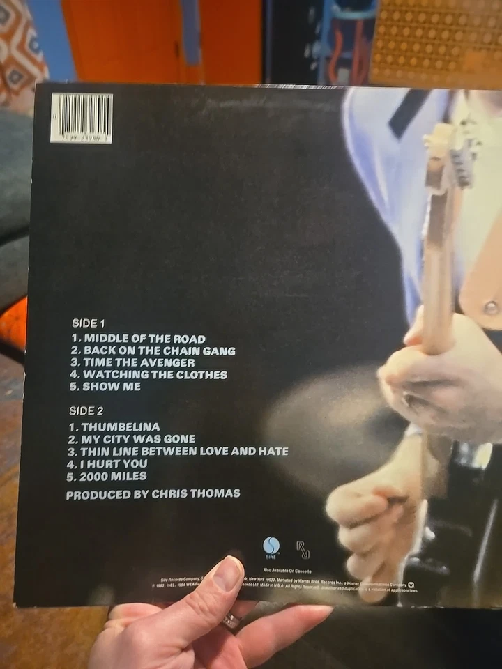 The Pretenders Learning To Crawl Vinyl LP SIRE 23980 Record Album 1983 Rock Pop Foto 2 de 4