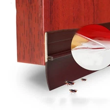 Under Doors Sweep Door Draft Stripping Bottom Seal Sound Air Proof Pest Stopper