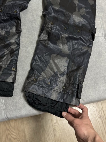 Vintage RARE Archive Prada Nylon Camo Military Ski Pants Women’s Size 40 S M - Picture 7 of 24