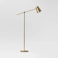 Cantilever Floor Lamp Brass - Threshold