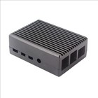 For Raspberry Pi 4 Passive Cooling Aluminum Case with Full Port Access